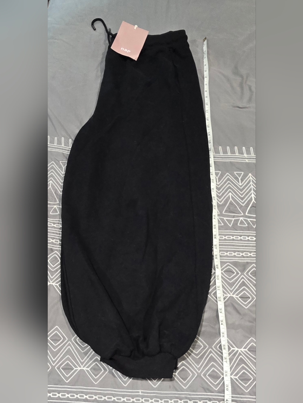NAP Loungewear Sweatshirt And Jogger Set In Black Size XXL - Picture 7 of 10